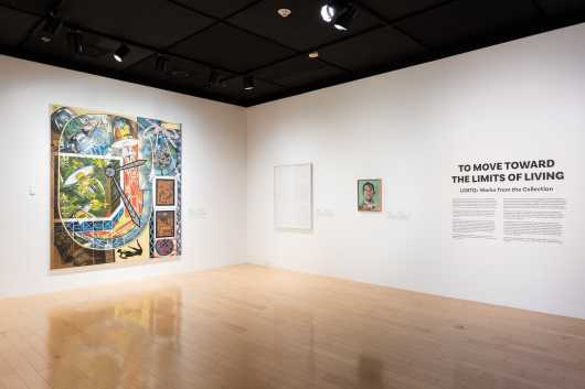 Photo of To Move Toward the Limits of Living:  LGBTQ+ Works from the Collection exhibition.