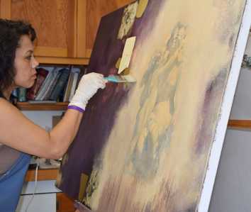 Thumbnail image for POSTPONED | Mixed Media Abstract: Discovering Wabi Sabi with Lisa Agaran.