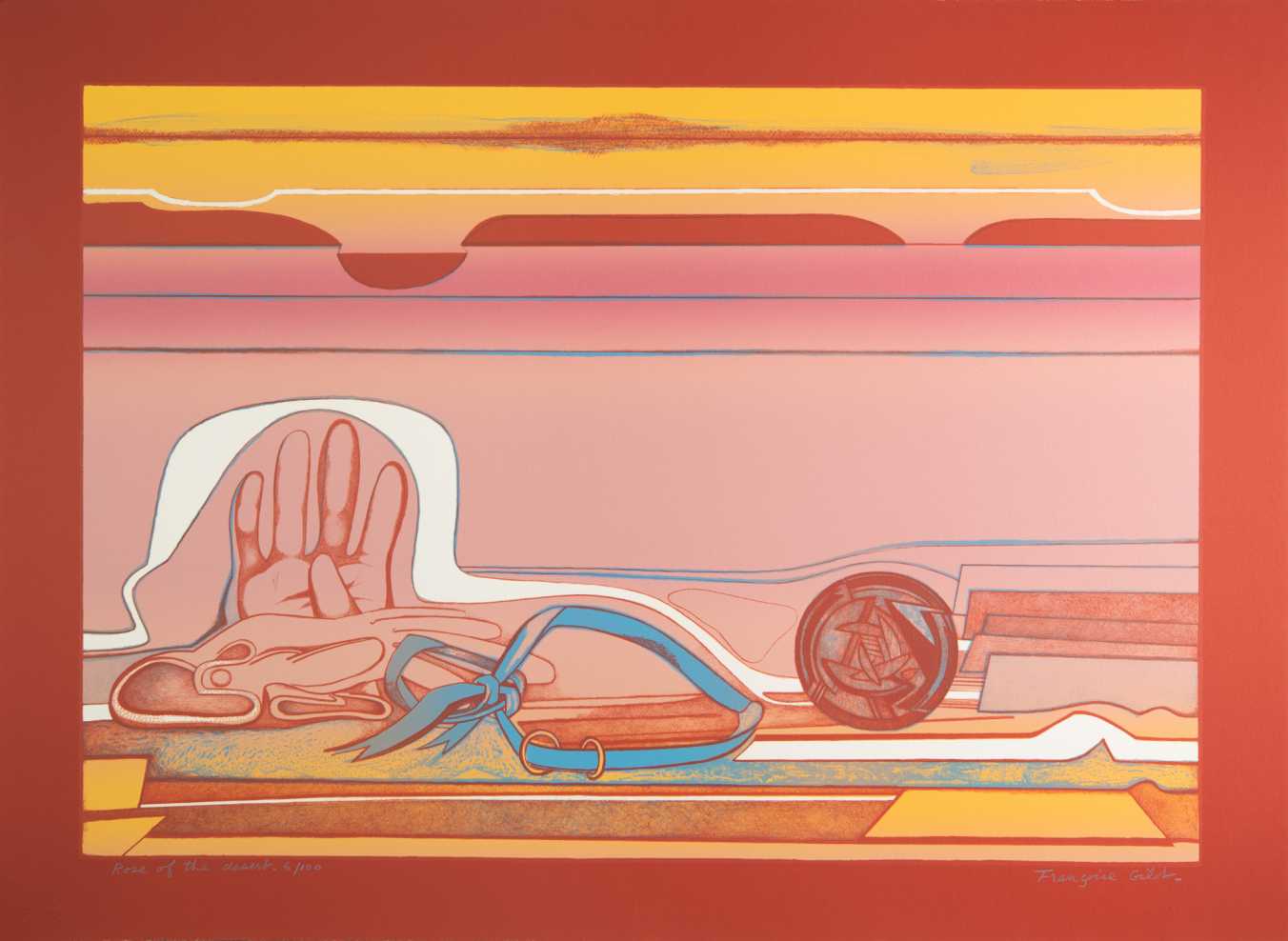 Francoise Gilot, <em>Rose of the Desert</em>, 1977