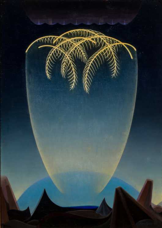 Photo of Agnes Pelton: Desert Transcendentalist exhibition.