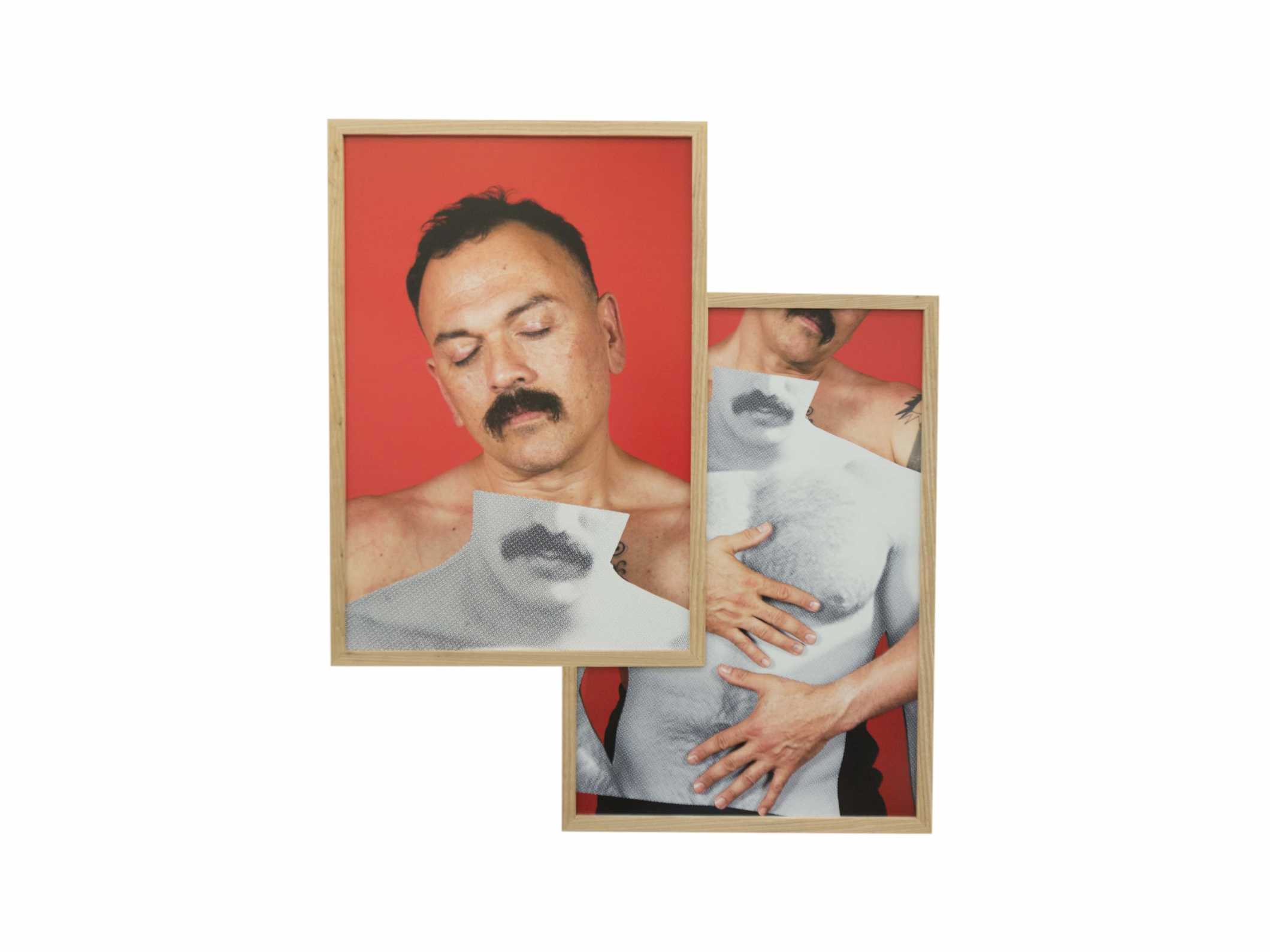 Marcela Pardo Ariza, Bruno & Marcus, (1975~, 2018), 2018. Mounted Inkjet print, ash artist frame, Edition of 3, 38 x 32 in.