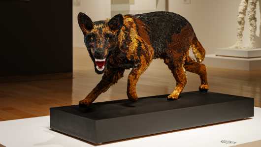 Photo of Found Objects and Objects in Art exhibition.
