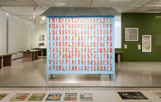 Photo of Eso es la vida/This is life: Graphic Design from Mexico exhibition.