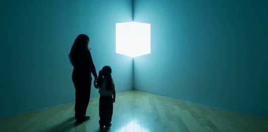 Photo of Particles and Waves: Southern California Abstraction and Science, 1945-1990 exhibition.