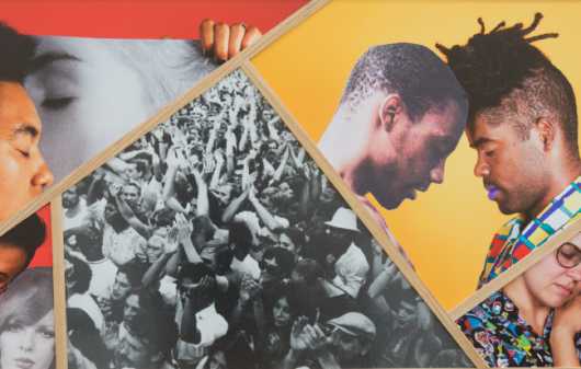 Photo of Touching History: Stonewall 50 exhibition.