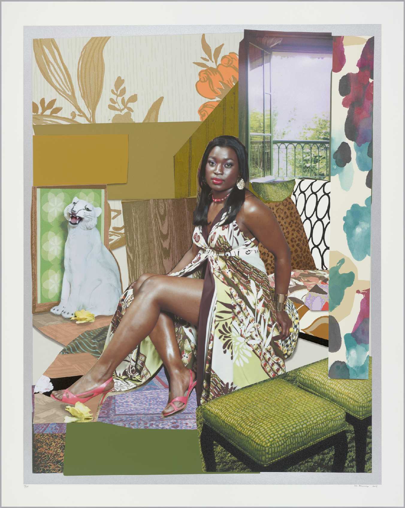 Thomas Mickalene, <em>I've Been Good to Me, edition 14/20</em>, 2015