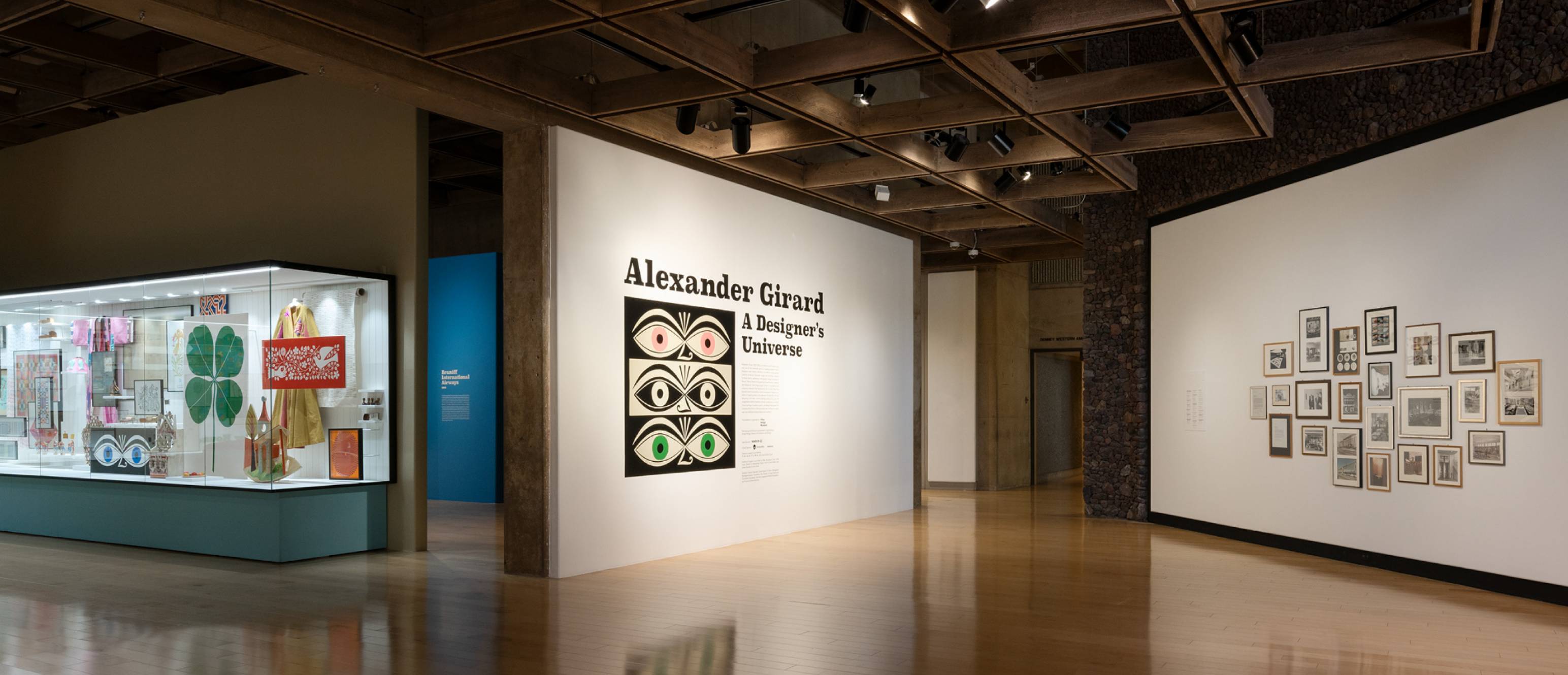 Alexander Girard exhibition entrance