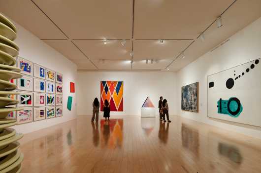 Photo of Art Foundations exhibition.