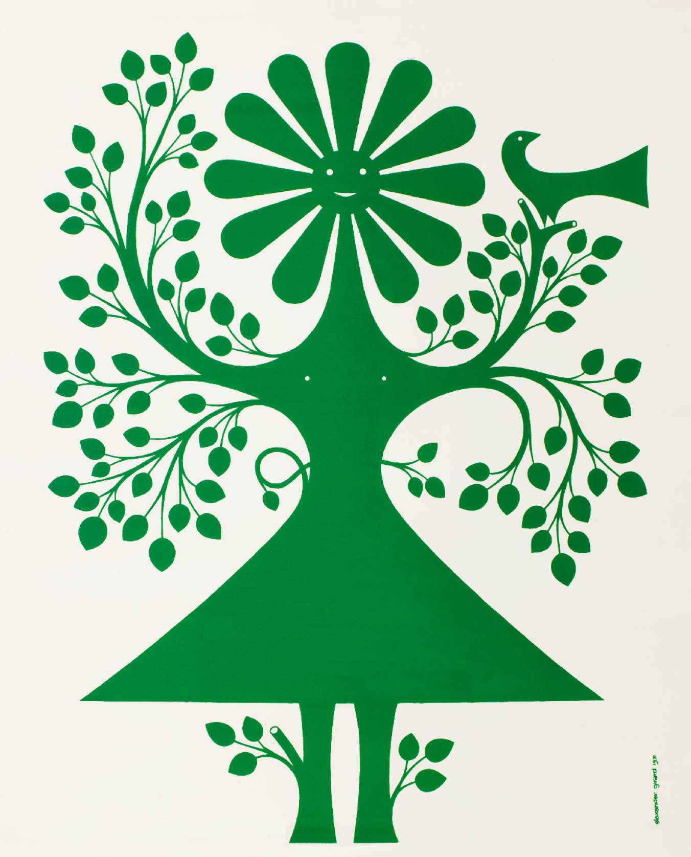 Daisy Face, Environmental Enrichment Panel #3036, Alexander Girard for Herman Miller