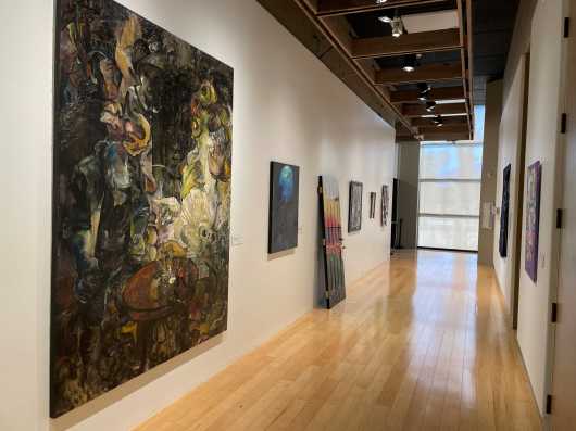 Photo of Resistance exhibition.