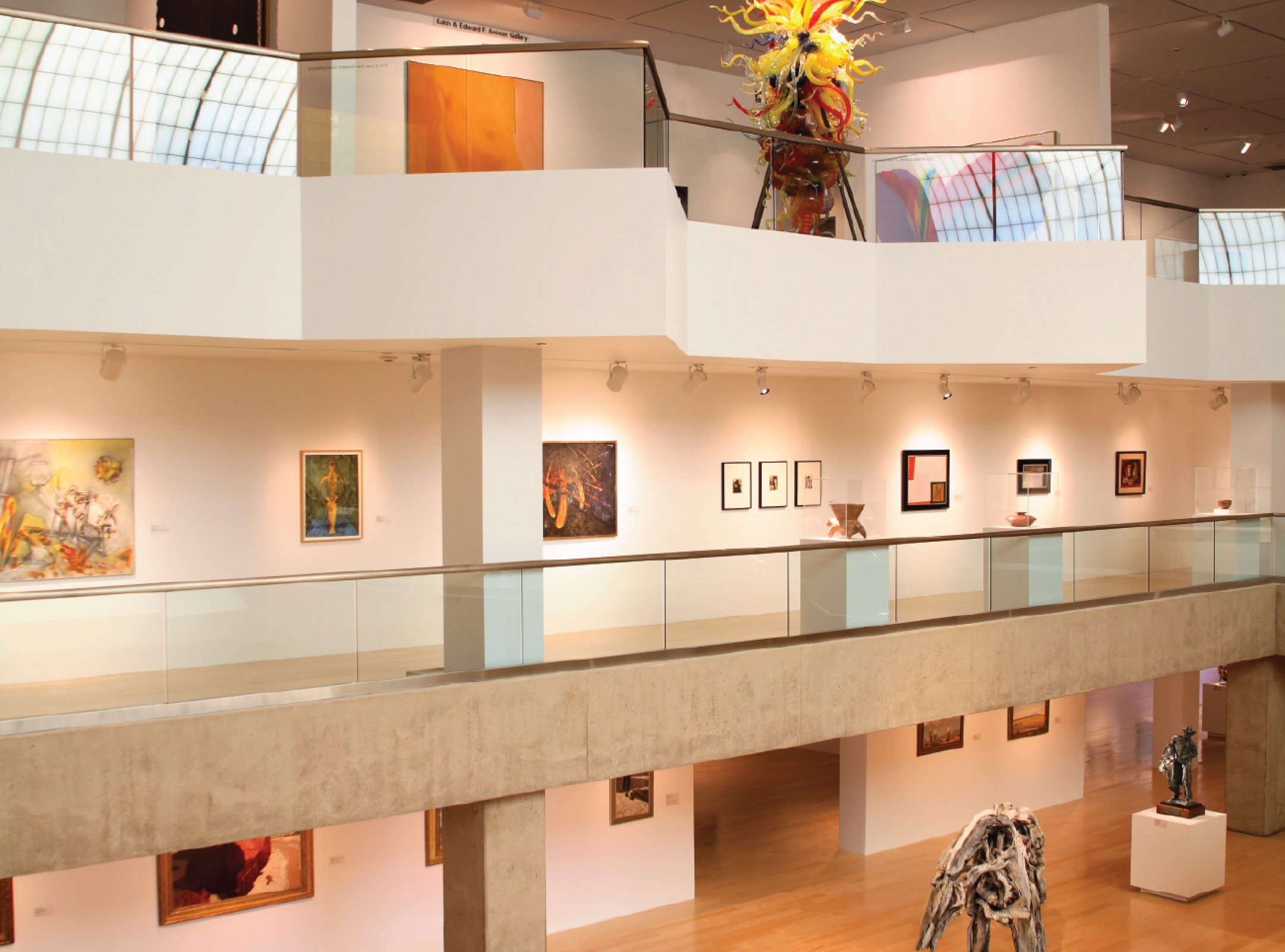 Palm Springs Art Museum atrium