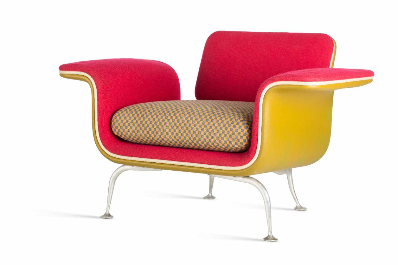 Alexander Girard, arm chair no. 66310, 1967, series production by Herman Miller Furniture Co.