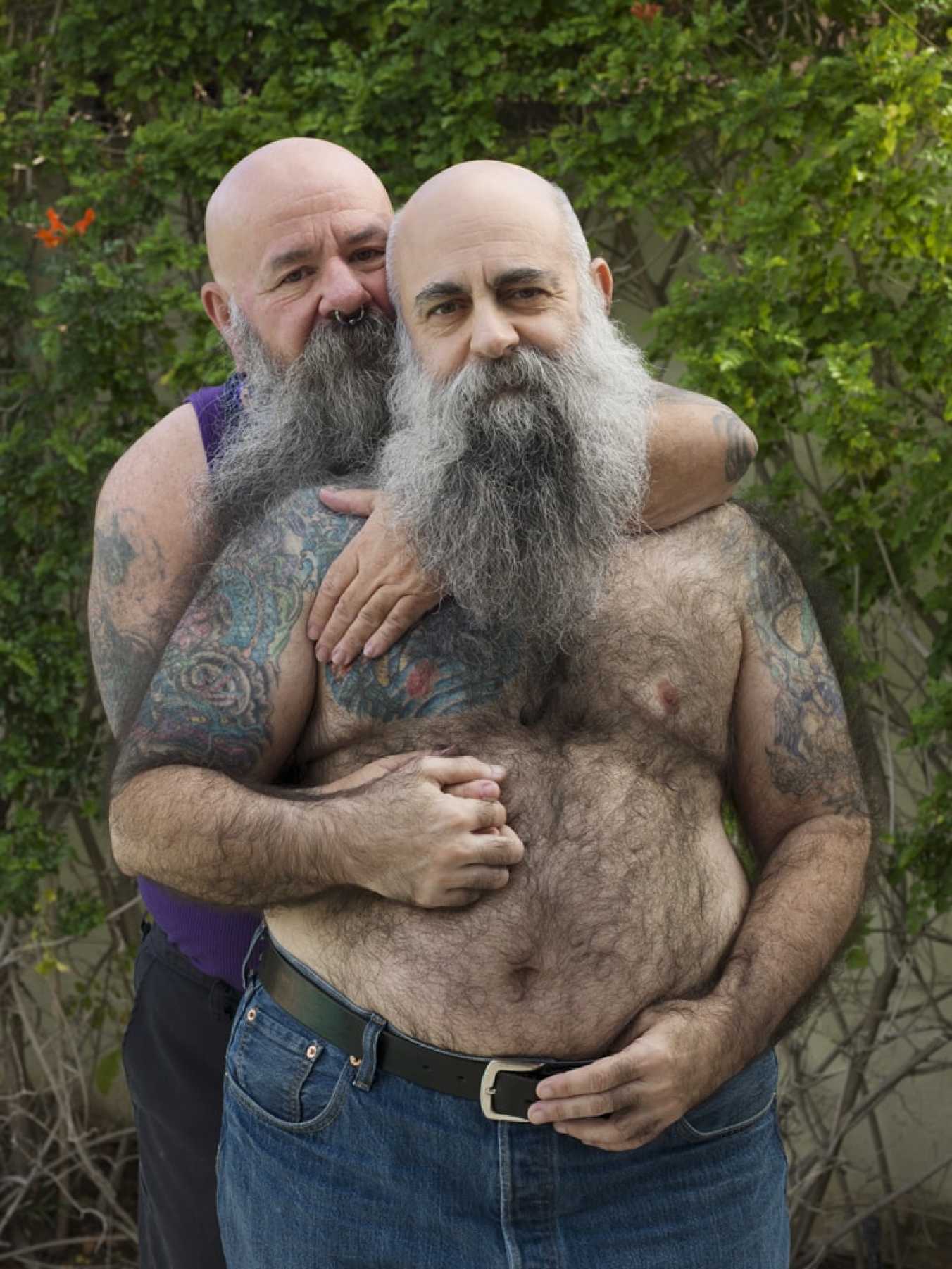 Jess T. Dugan and Vanessa Fabbre, Sky, 64, and Mike, 55, Palm Springs, CA, 2016. . Inkjet print, 40 x 30 in.