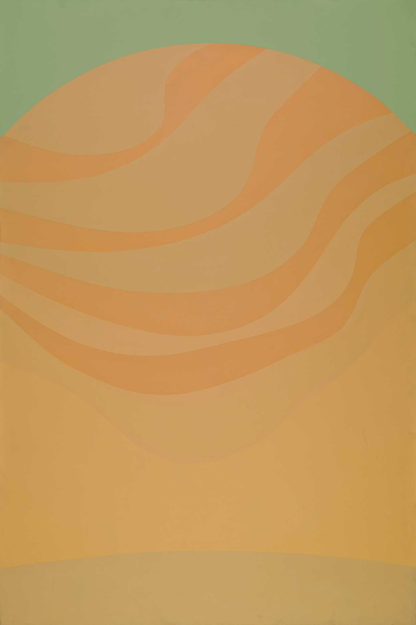 Helen Lundeberg, <em>Planet Rising</em>, 1967