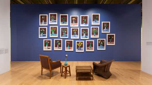 Photo of David Hockney: Perspective Should Be Reversed exhibition.