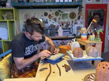 Thumbnail image for Mini Barrel Cactus Workshop with John Flores.