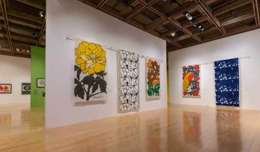 Photo of The Art and Design of Howard Smith exhibition.