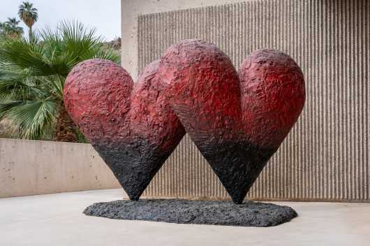 Photo of The Grammar of Jim Dine exhibition.