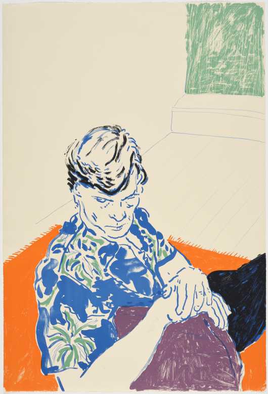 Photo of David Hockney: Perspective Should Be Reversed: Prints from the Collections of Jordan D. Schnitzer and His Family Foundation exhibition.