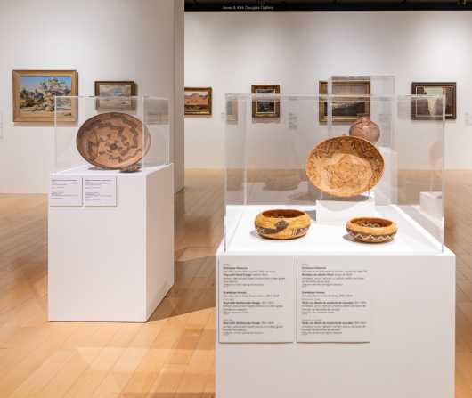 Photo of Art of the West exhibition.