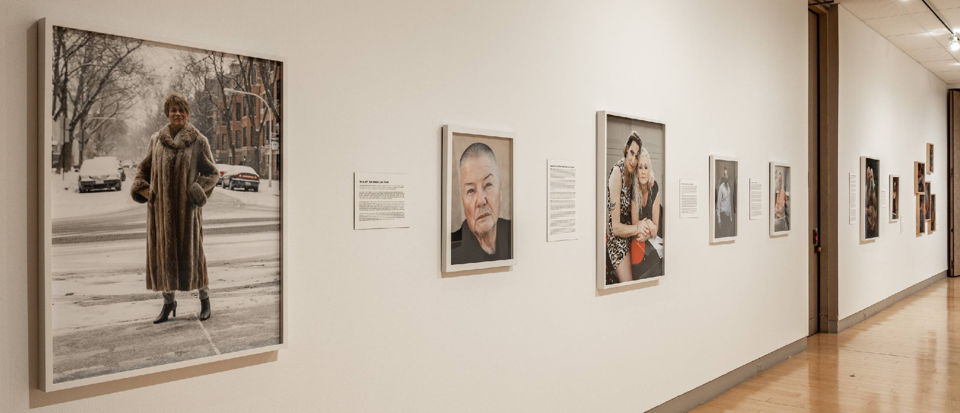 Touching History exhibition, installation photos
