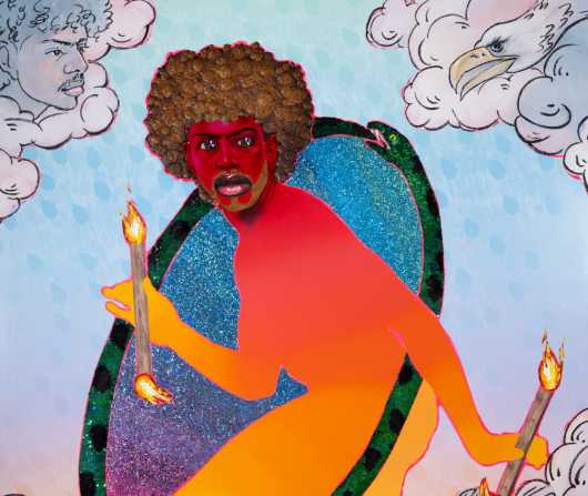 Photo of A Queer Arcana: ​ Art, Magic, and Spirit​ exhibition.