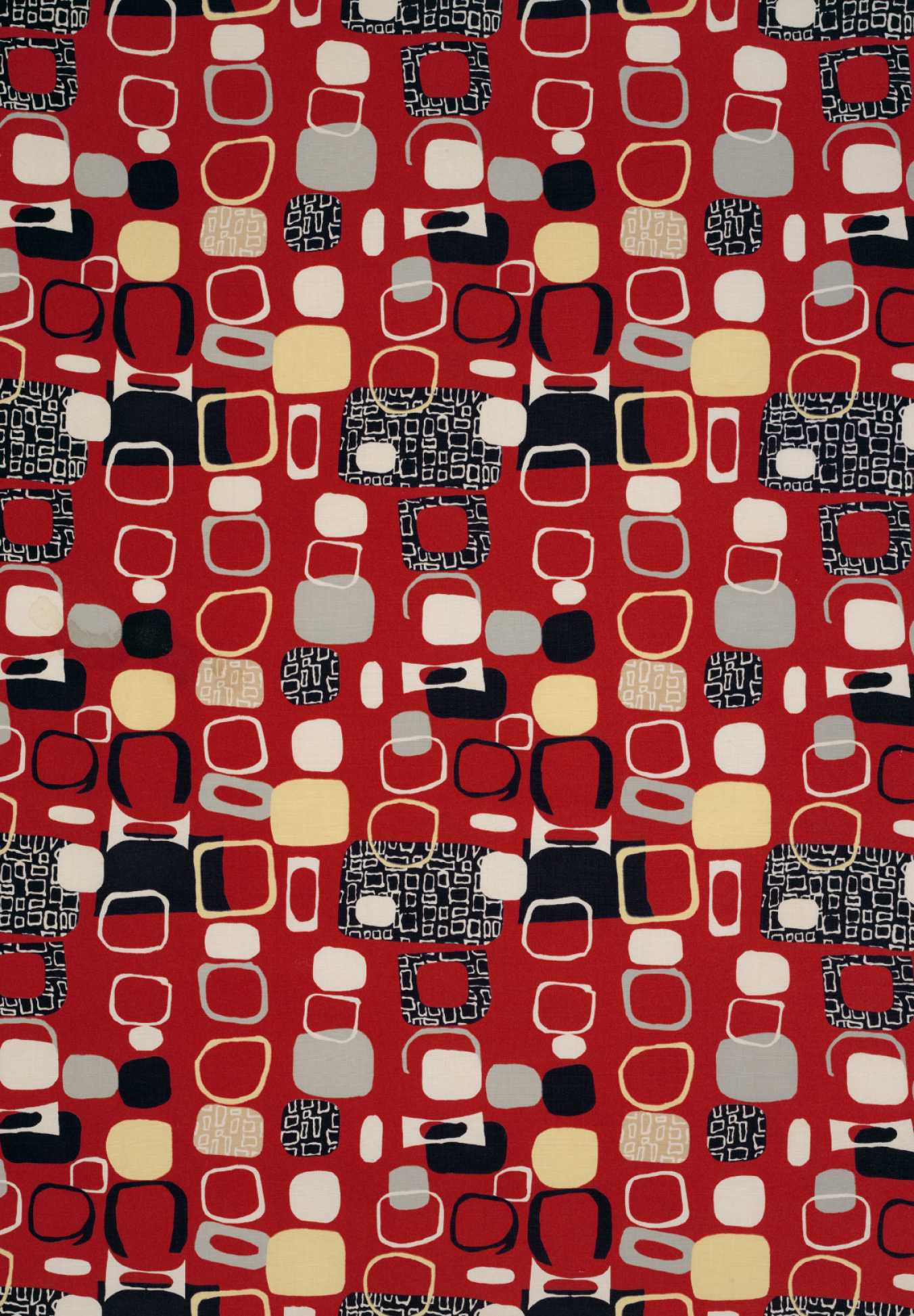 Jacqueline Groag, <em>Furnishing fabric</em>, about 1952