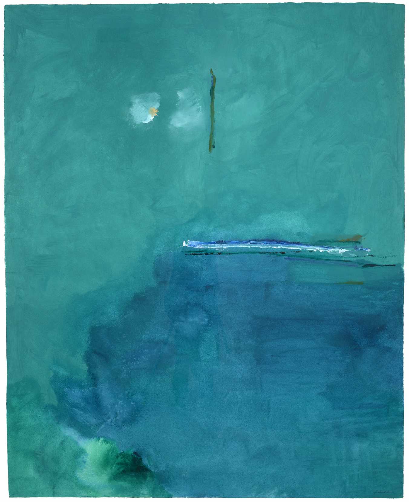 Helen Frankenthaler, <em>Contentment Island</em>, 2002