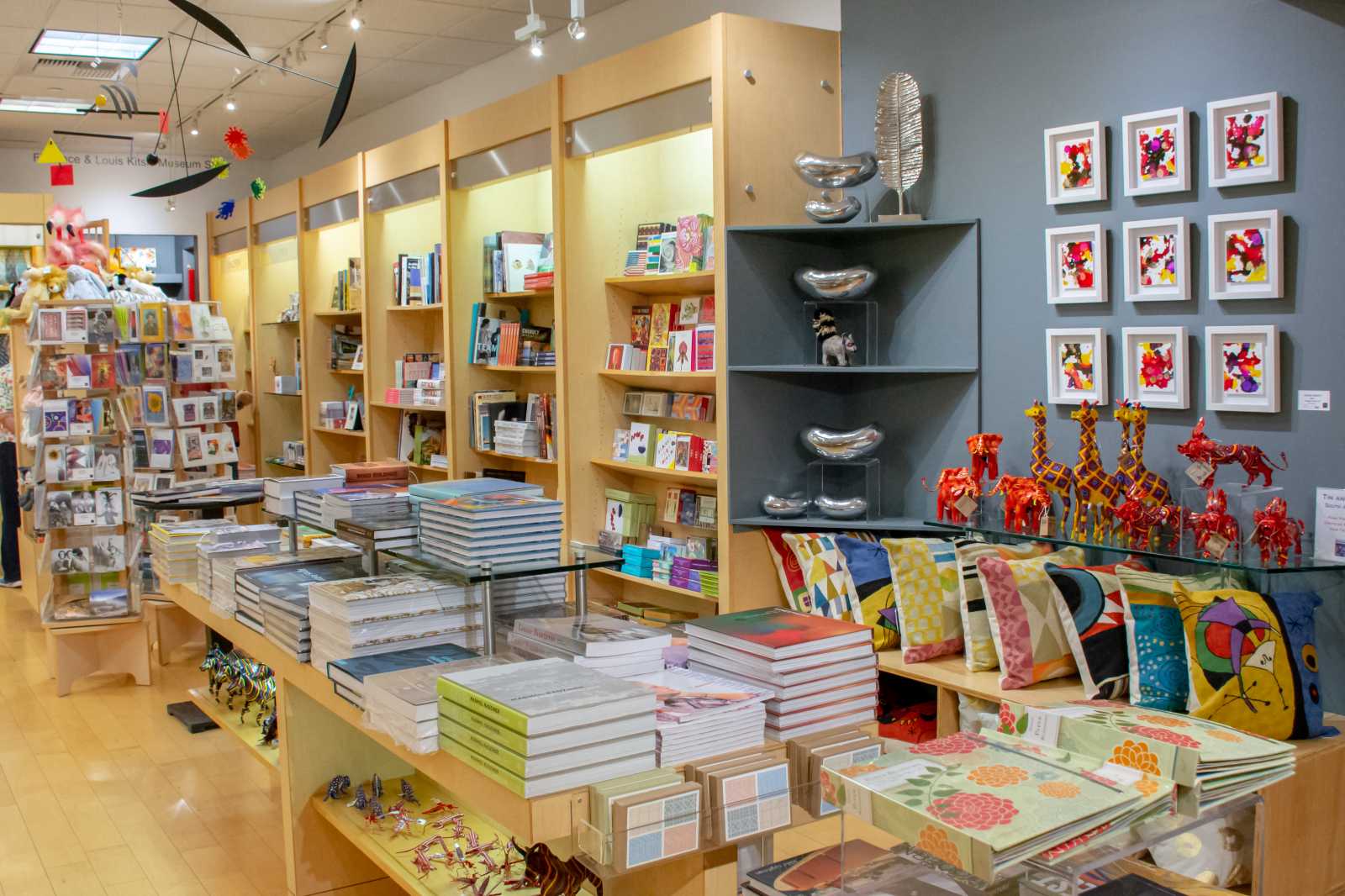 visitor shopping at the museum's store