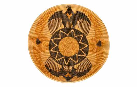 Photo of Eagles, Snakes, and Shifting Sands exhibition.